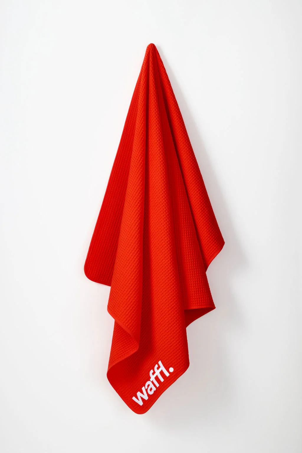 Red waffl towel - Image 3