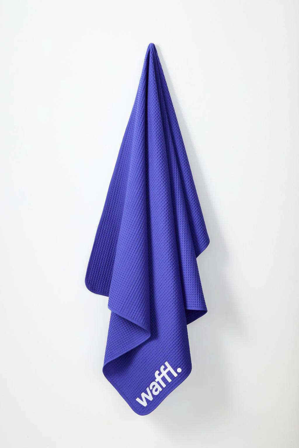 Royal Blue waffl towel - Image 3
