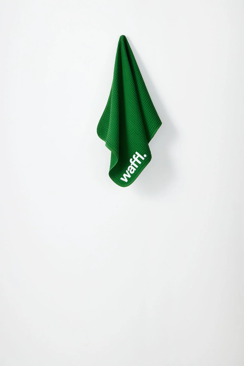 waffl Mini Towel - Bottle Green - Image 3