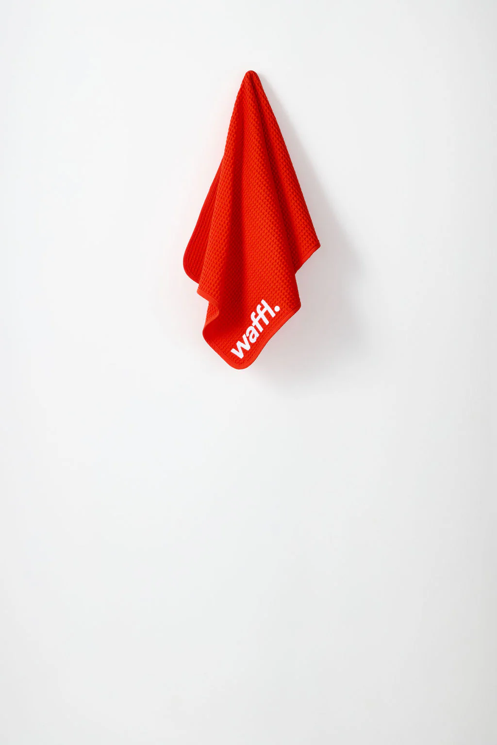 waffl Mini Towel - Red - Image 3