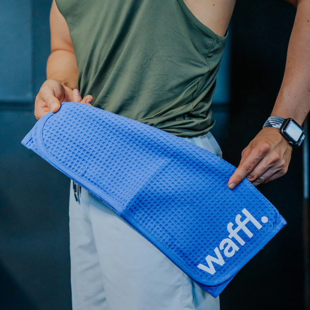 waffl Mini Towel - Royal Blue - Image 4