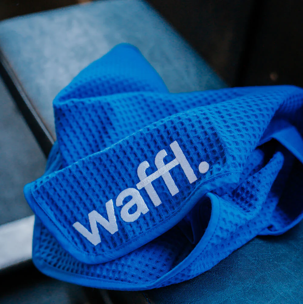waffl Mini Towel - Royal Blue - Image 6