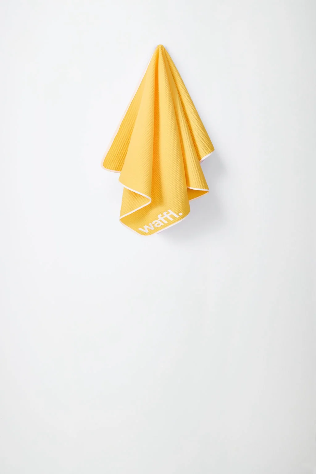 waffl Mini Towel - Solar Yellow - Image 3