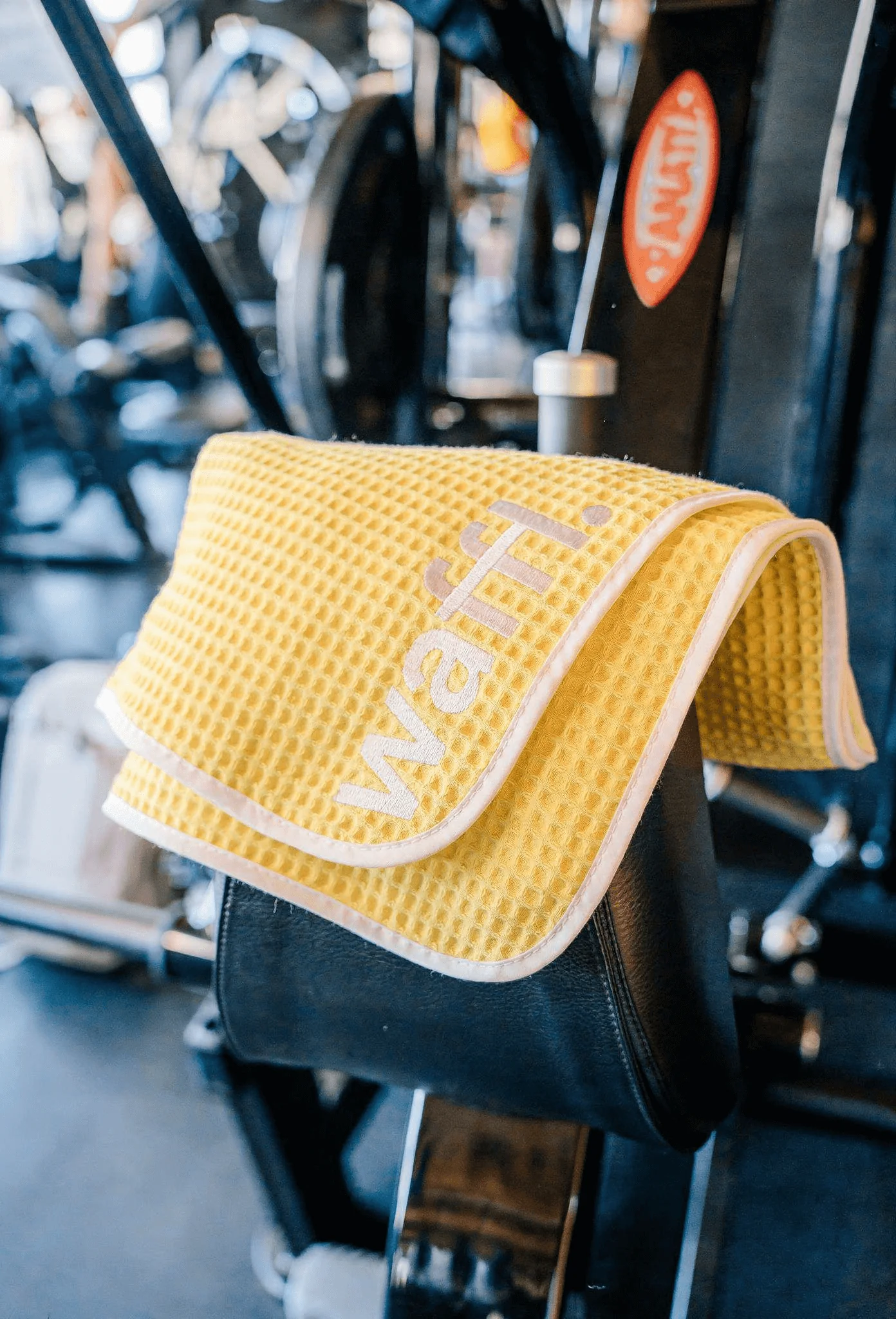 waffl Mini Towel - Solar Yellow - Image 4